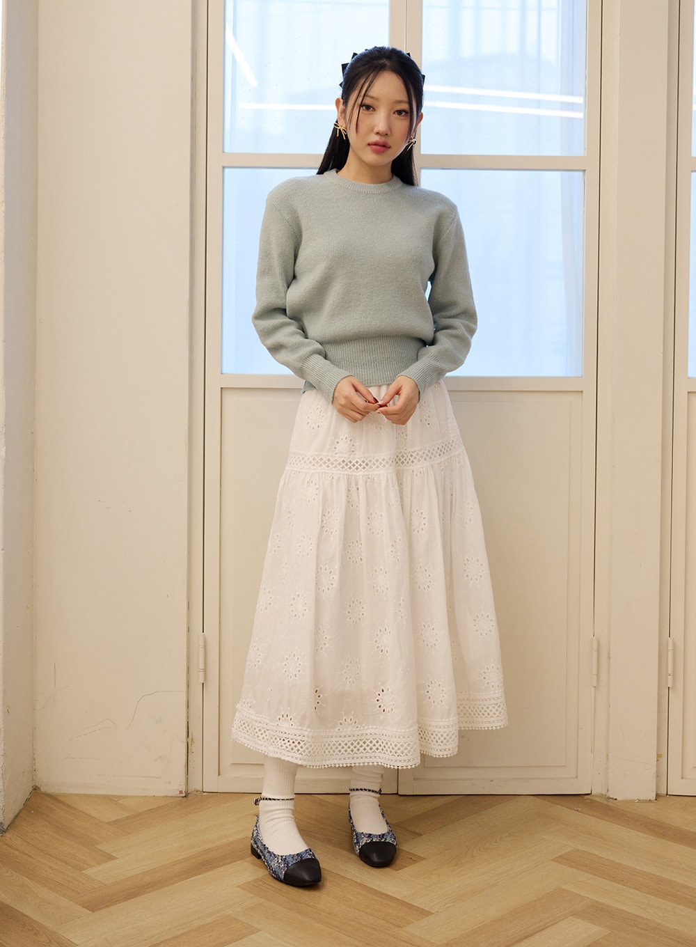 Crew Neck Knit Sweater OD327