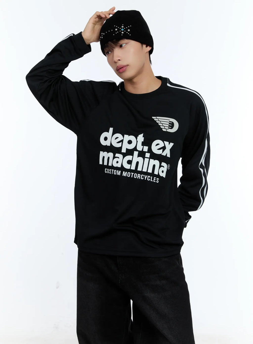 Men's Graphic Long-Sleeve Tee IL515