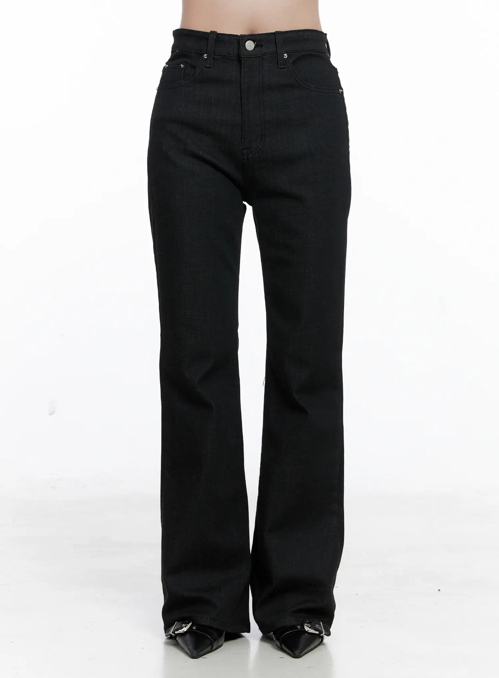 Elli High Waist Slim Fit Bootcut Jeans CS523