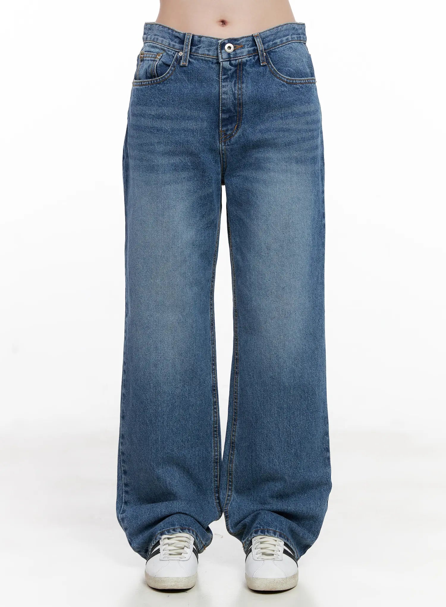 Juun Straight-Leg Blue Jeans CL523
