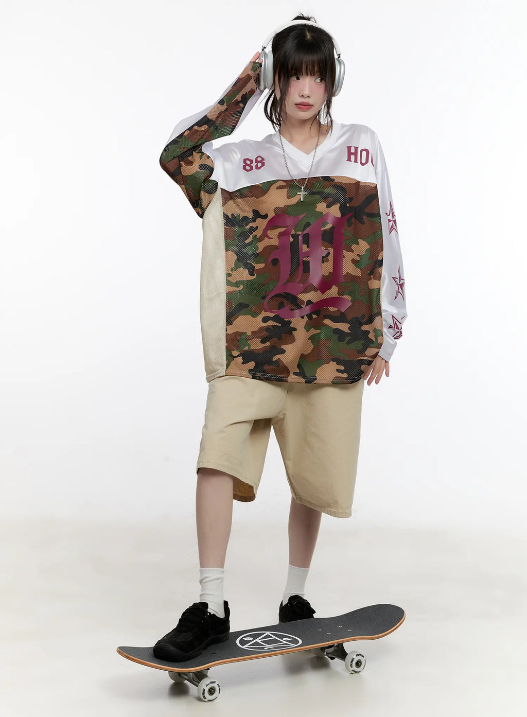 Beige Carpenter Jorts CL507