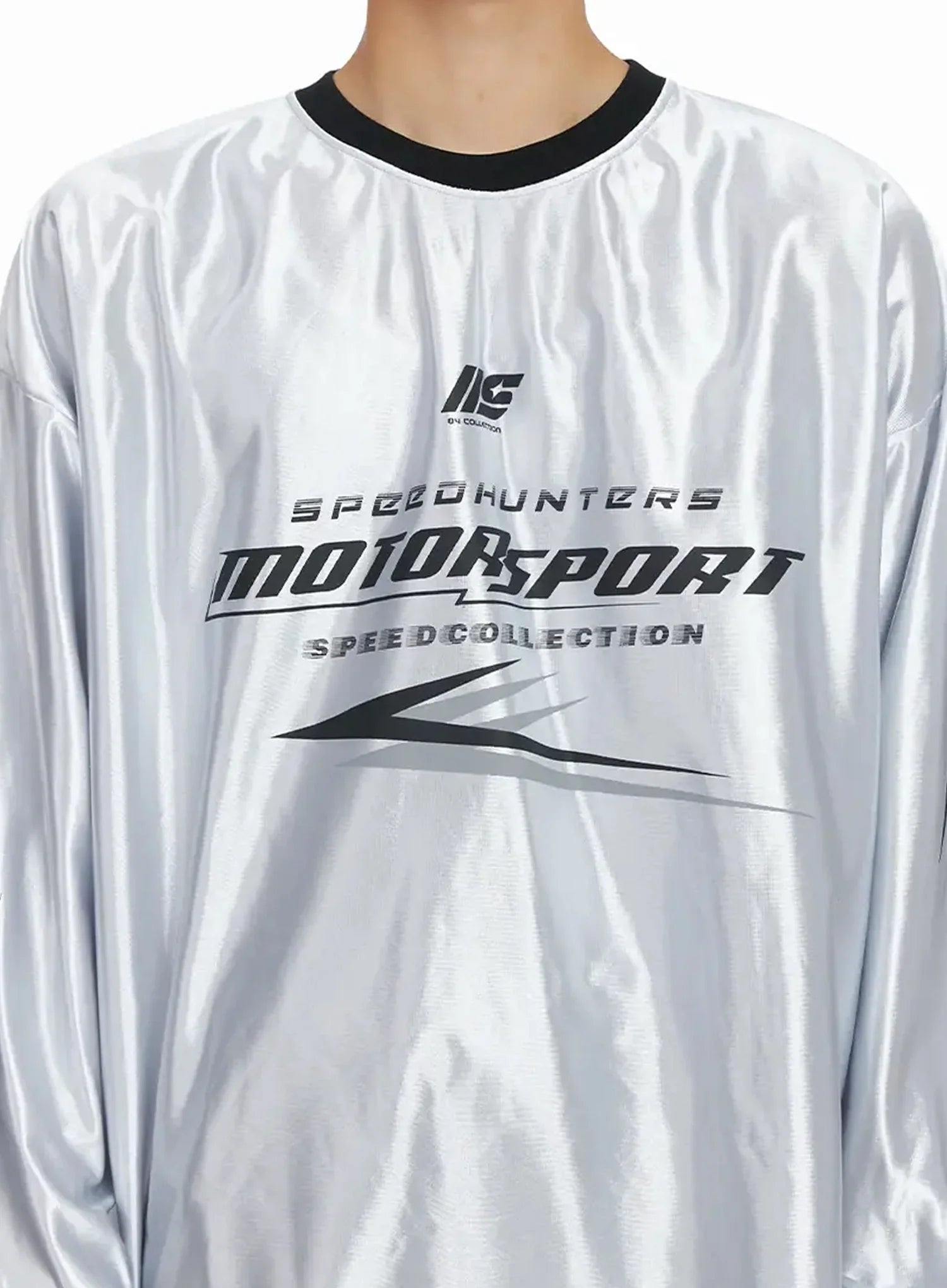 Men's Metallic Sporty Long Sleeve IO517