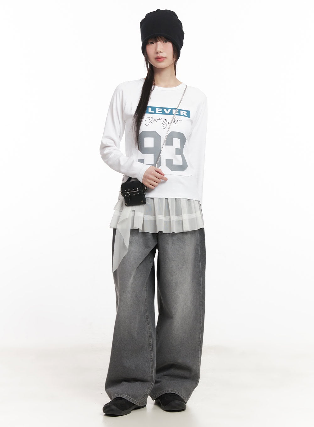 Venessa Washed Baggy Jeans CM528