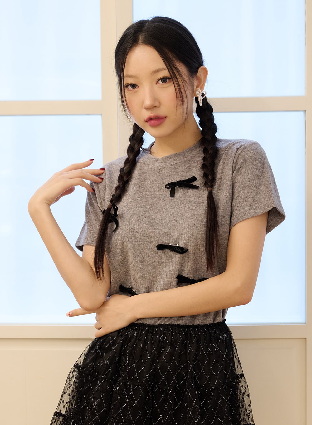 Ribbon Earrings OD327