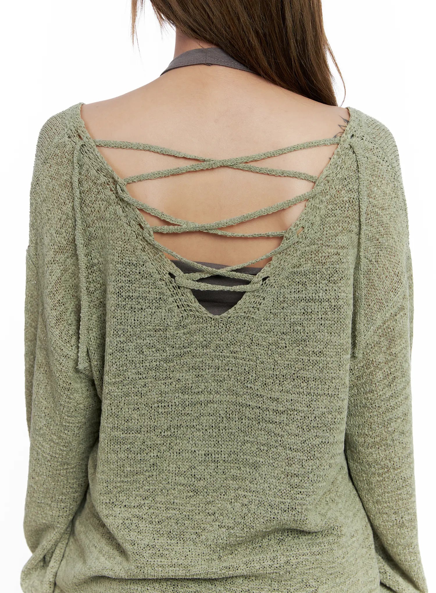 Loose-Fit String Summer Knit CL511