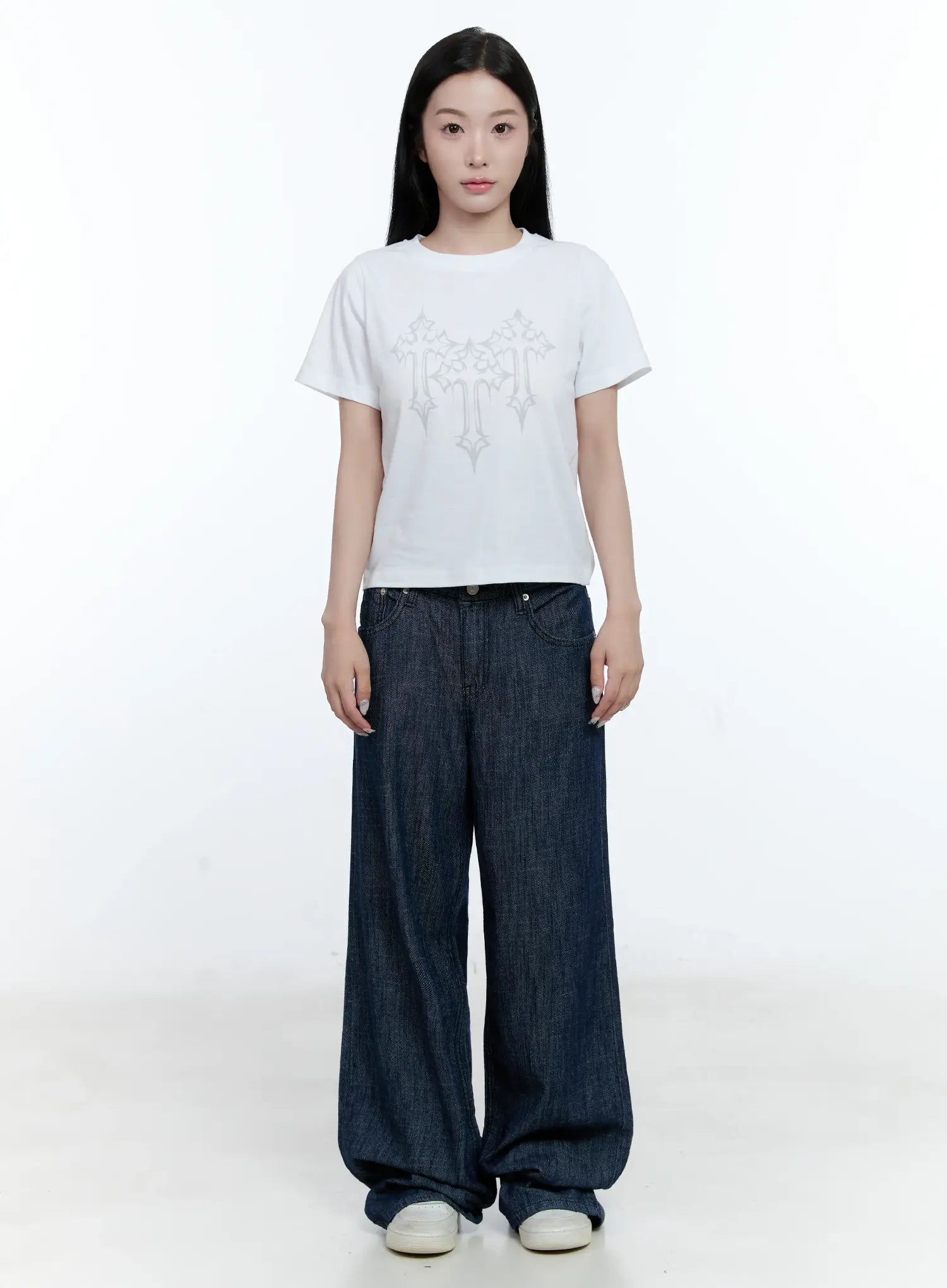 Gabin Wide-Leg Relaxed-Fit Denim Jeans CL530