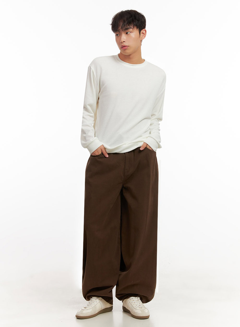 Men's Basic Long-Sleeve Tee ID427