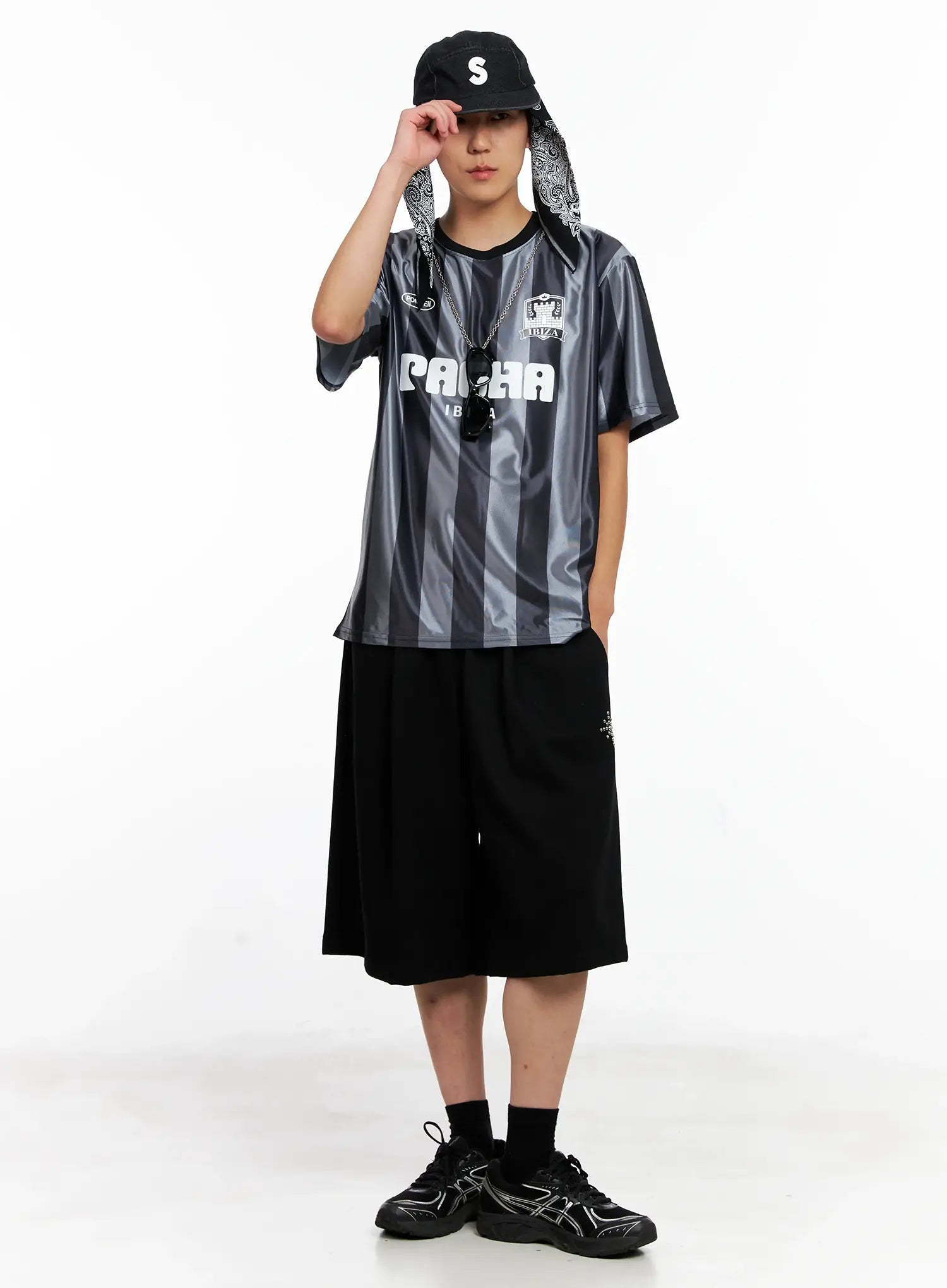 Men's Sporty Ibiza Striped Tee IG511