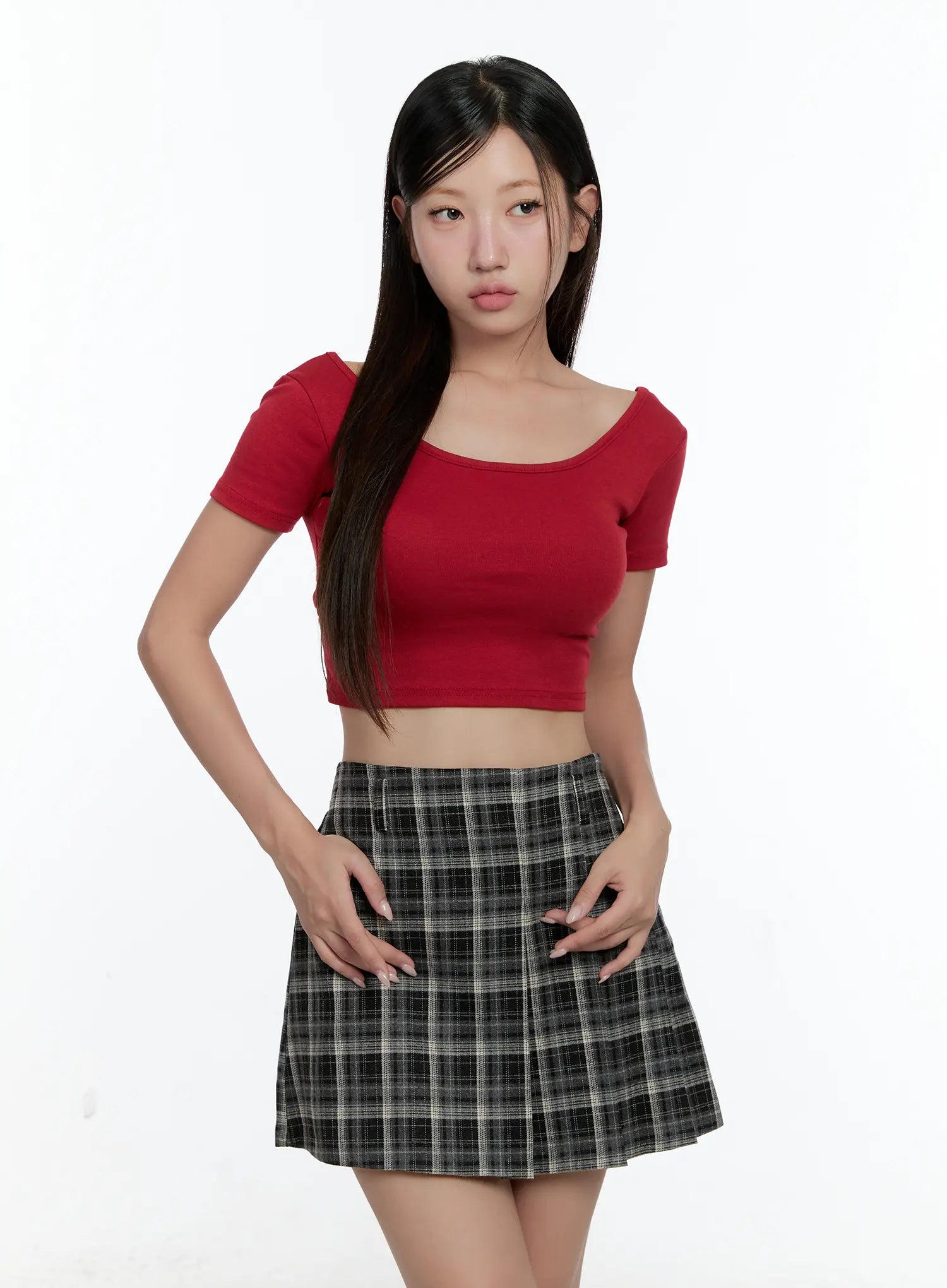 Back Twist Crop Top CS518