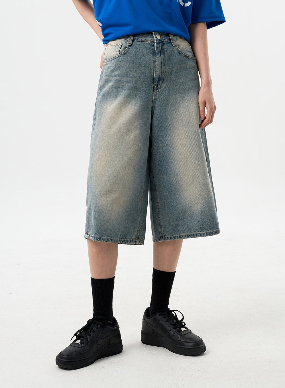 Oversized Bermuda Pants CY311