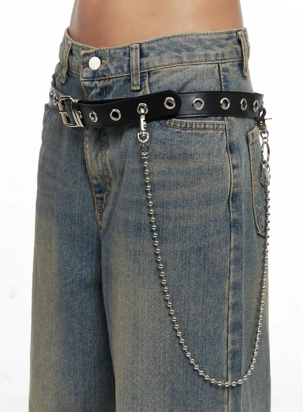 Eyelet Chain Belt CO513