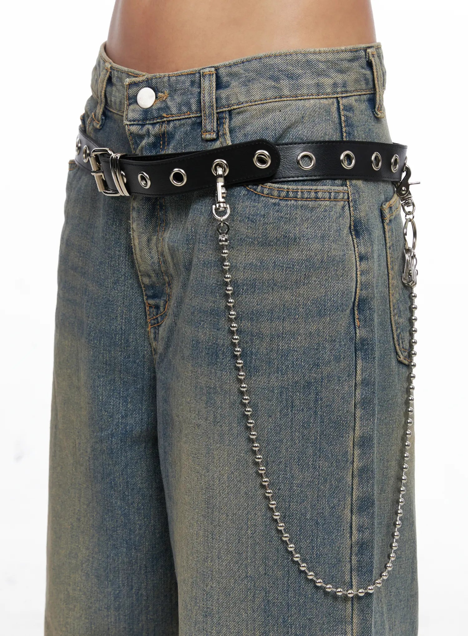 Eyelet Chain Belt CO513