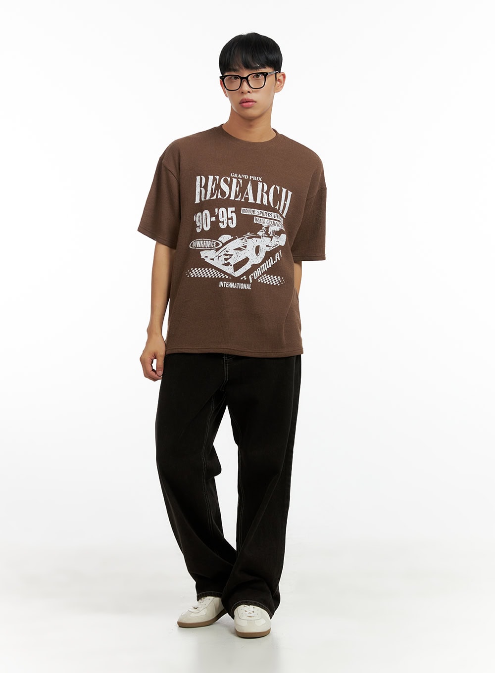 Men's Comfy Graphic Print T-Shirt CL429