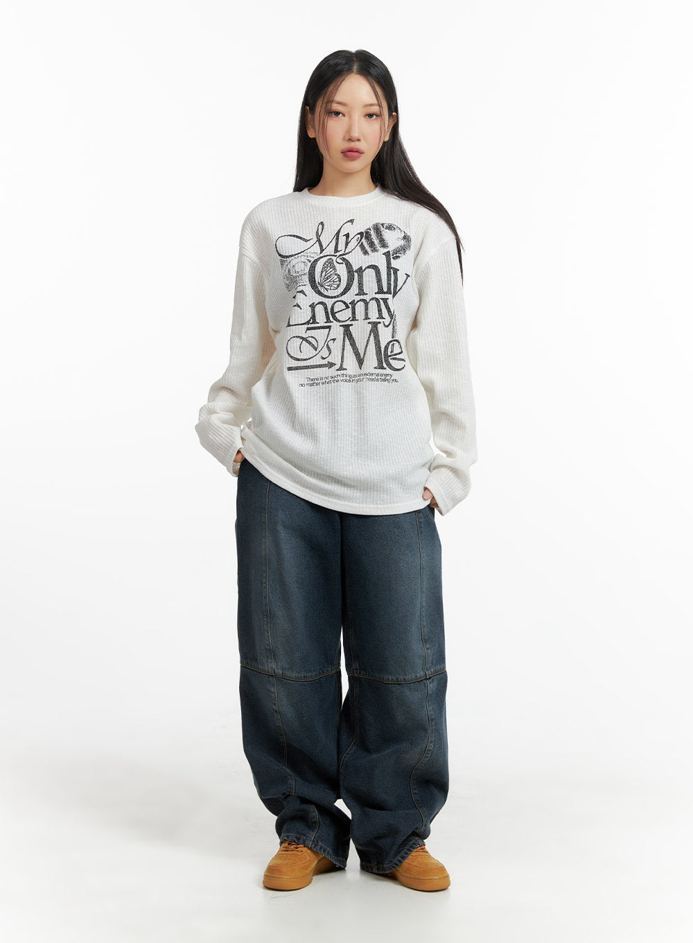 Low Rise Baggy Jeans CM418