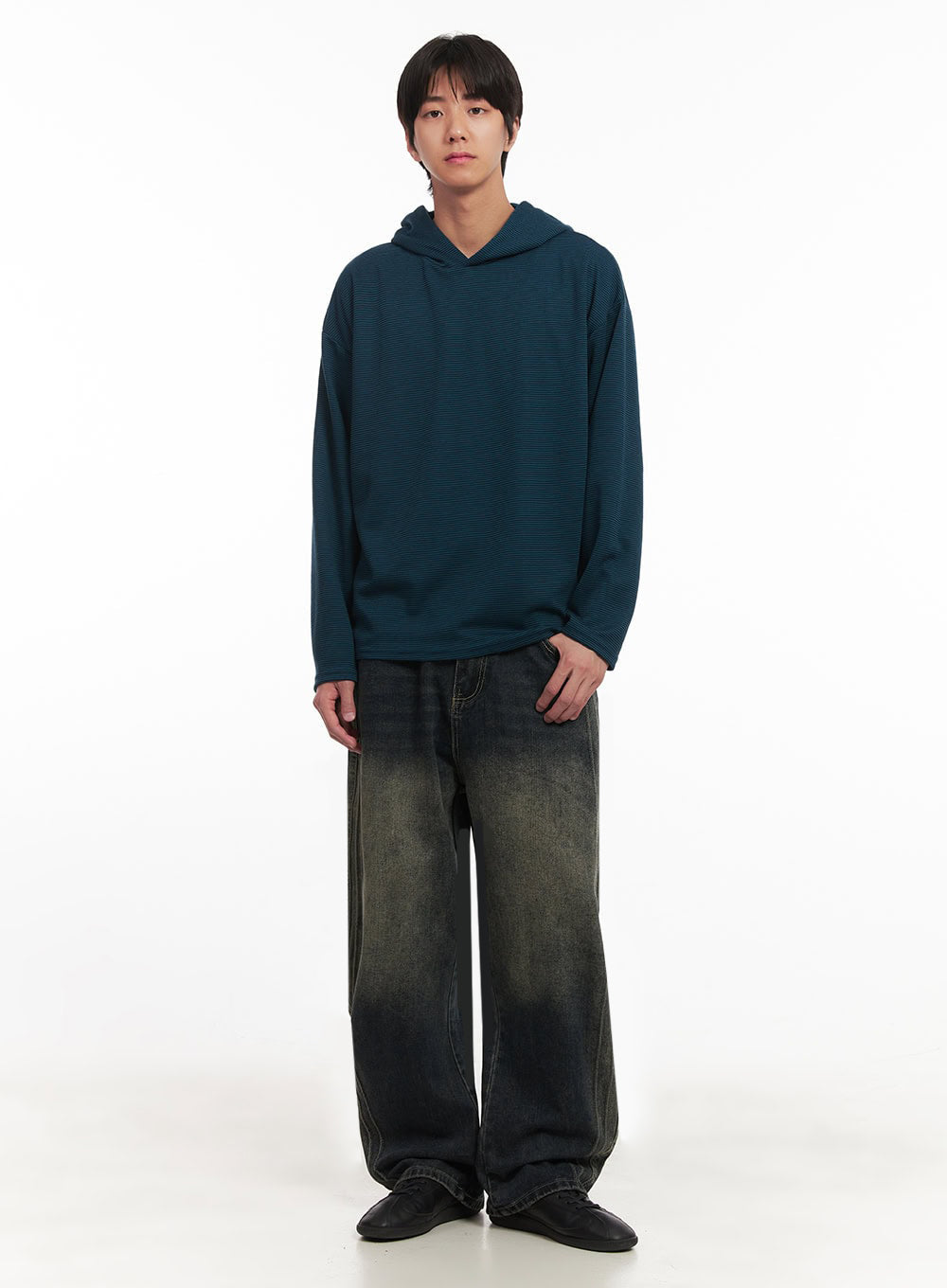 Men's Classic Thin-Stripe Hoodie IA510