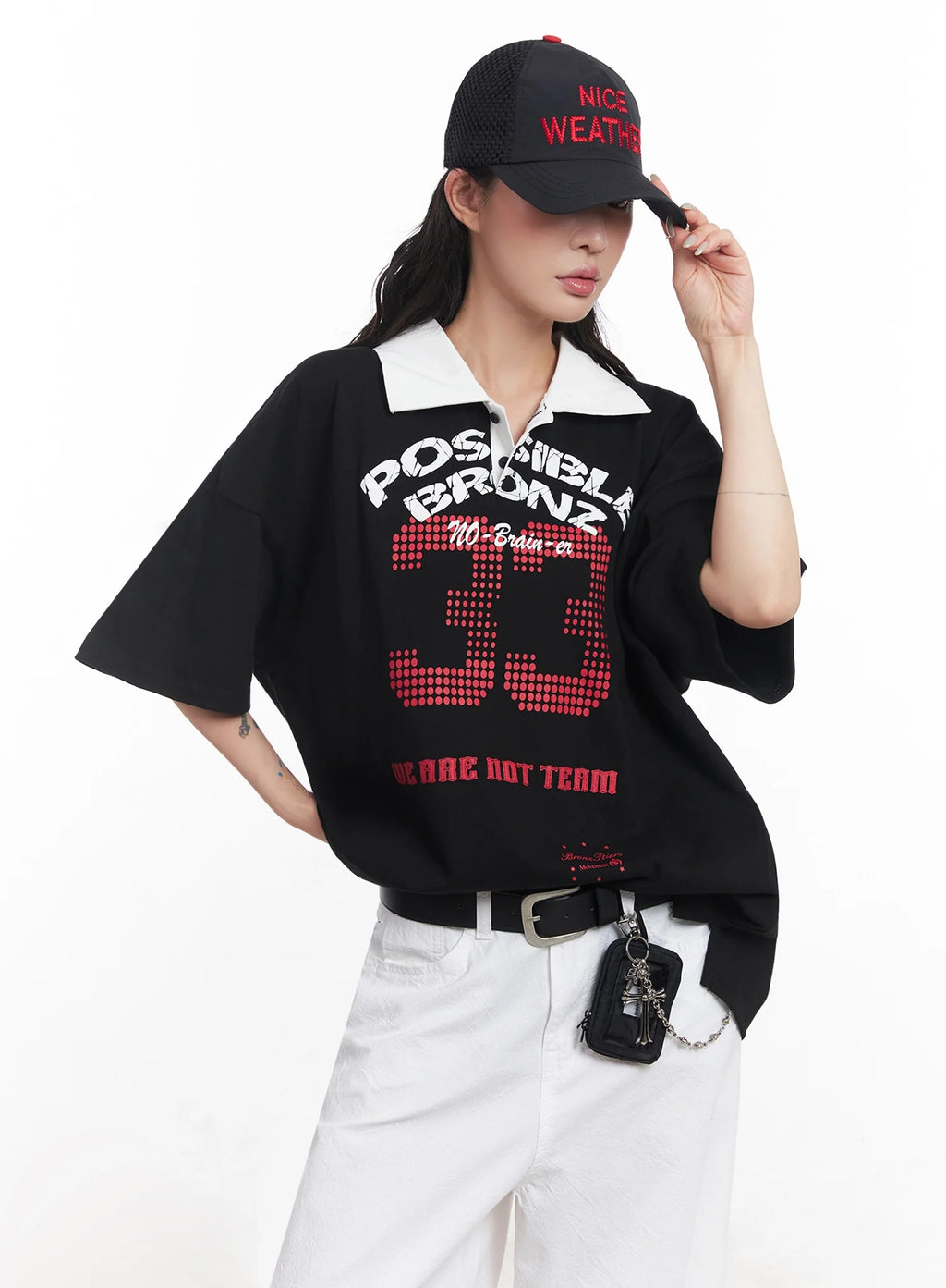 Embroidered Mesh Baseball Cap IC503