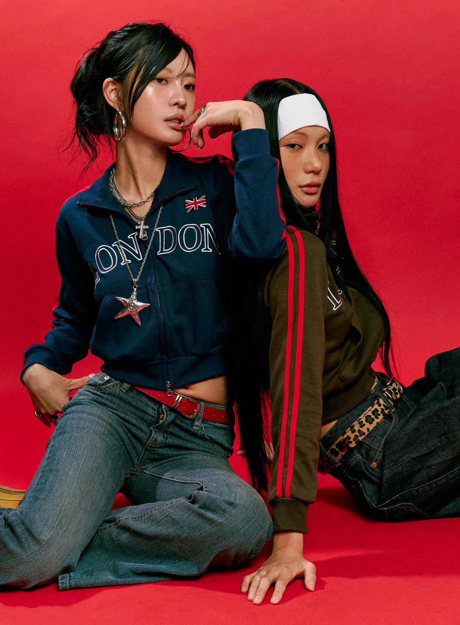 London Sporty Cropped Track Jacket CS511