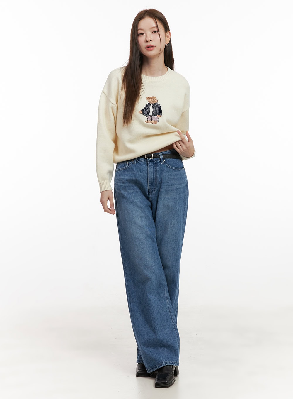 Stylish Faux Leather Belt OD417