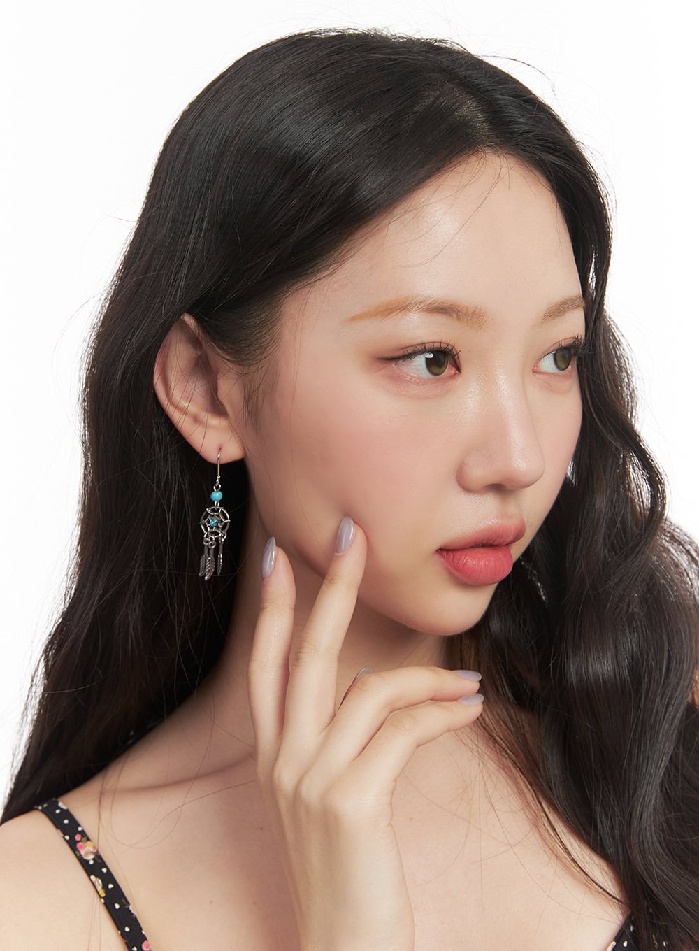 Jane Feathers Earrings CF520