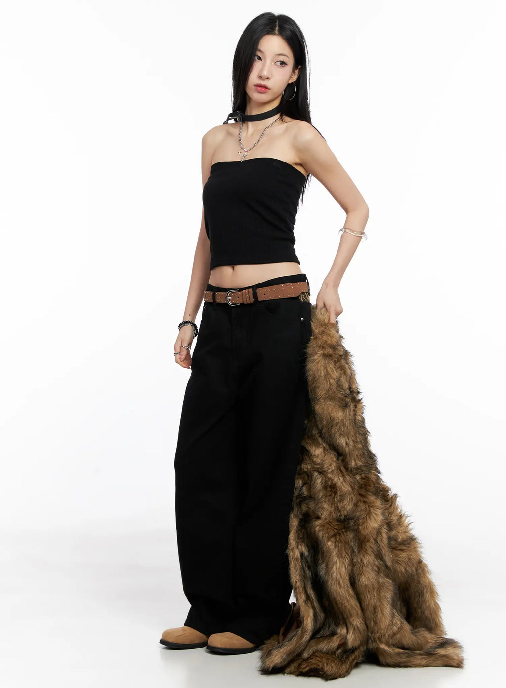 Basic Ribbed Tube Top CC1109