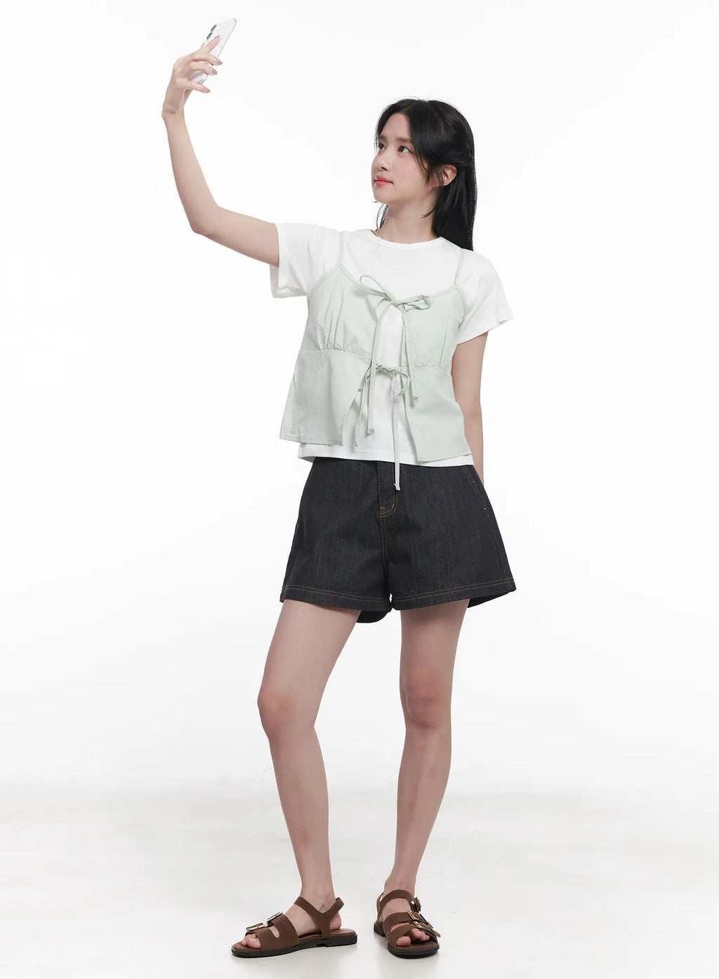 Stitched Mini Jorts CU525