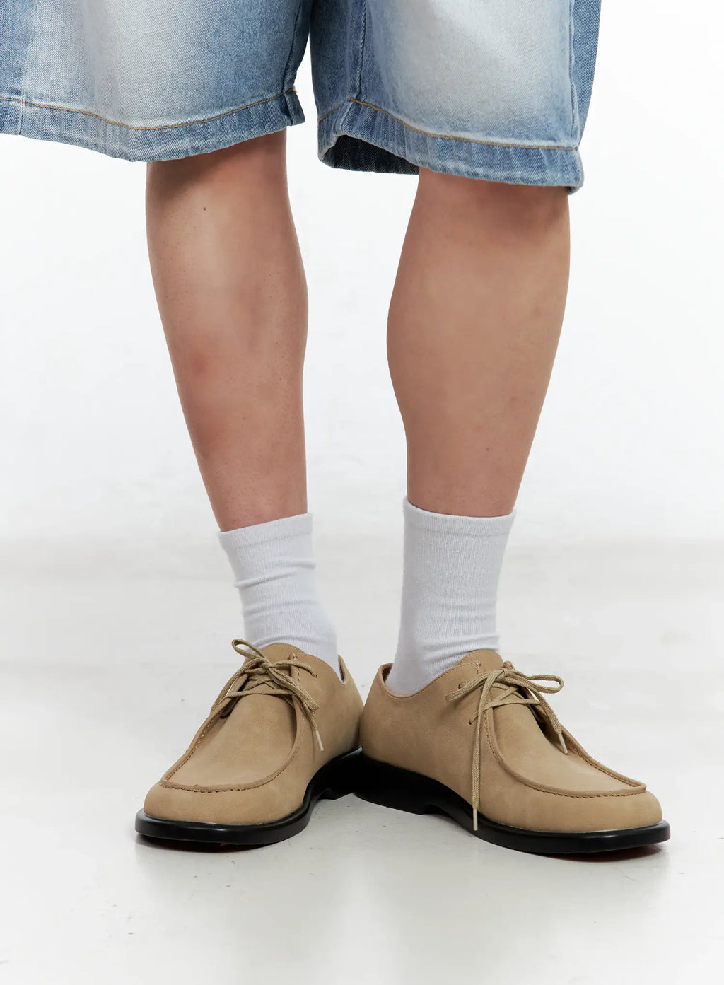 Men's Lace-Up Loafers IL514