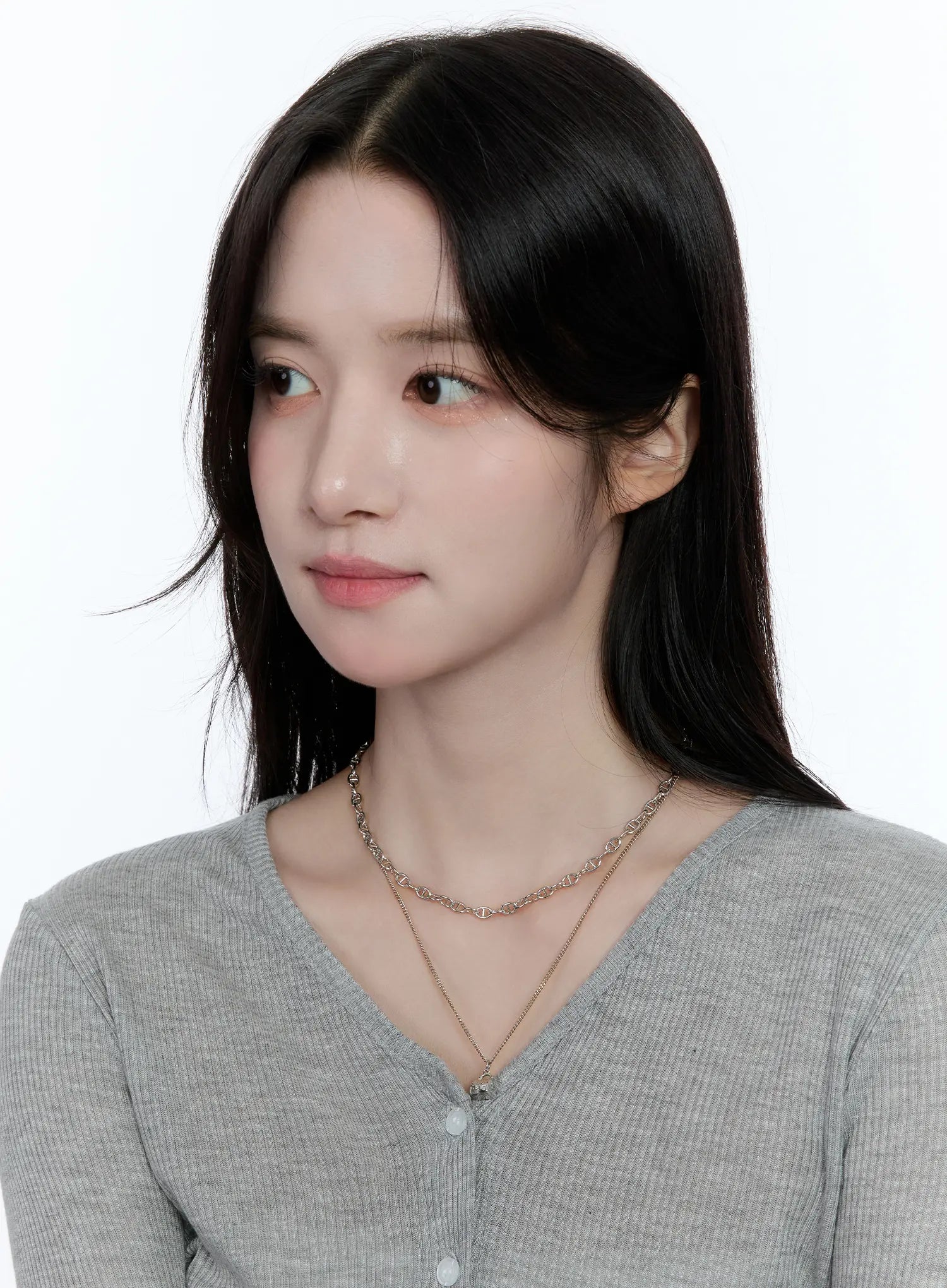 Mini Bag Pendant Layered Necklace CC0608