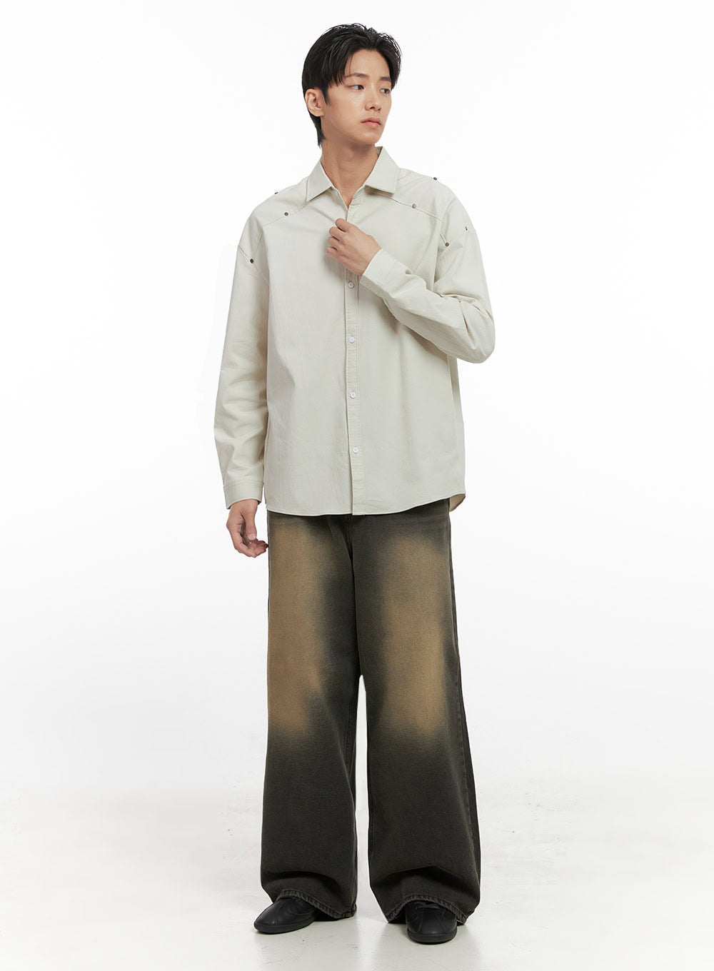 Men's Classy Collar Buttoned Shirt ID406