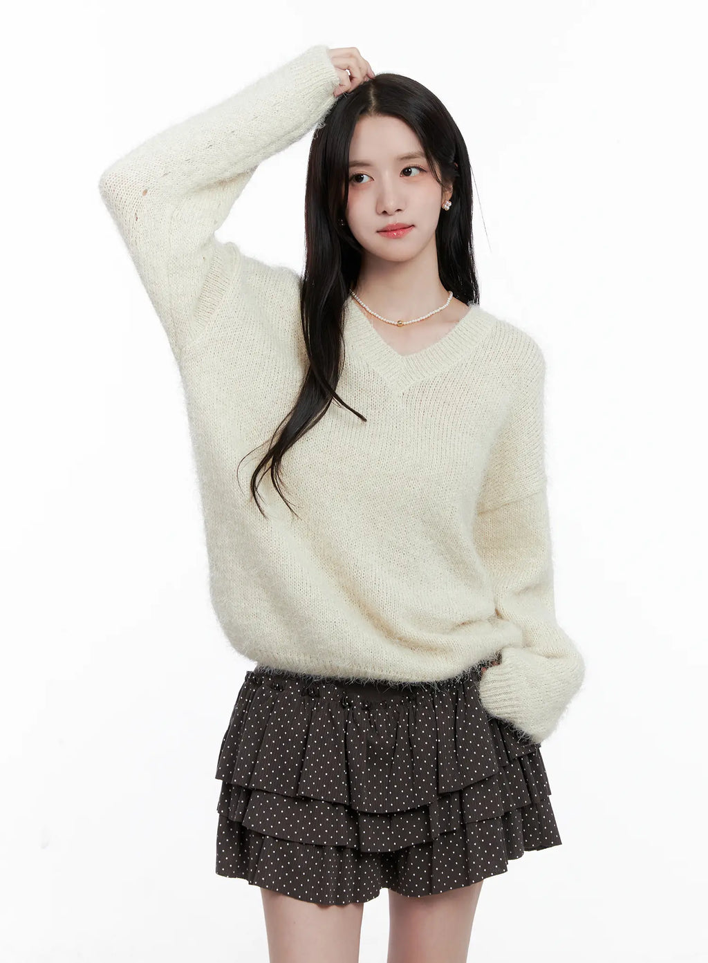 Cozy V-Neck Sweater CS519