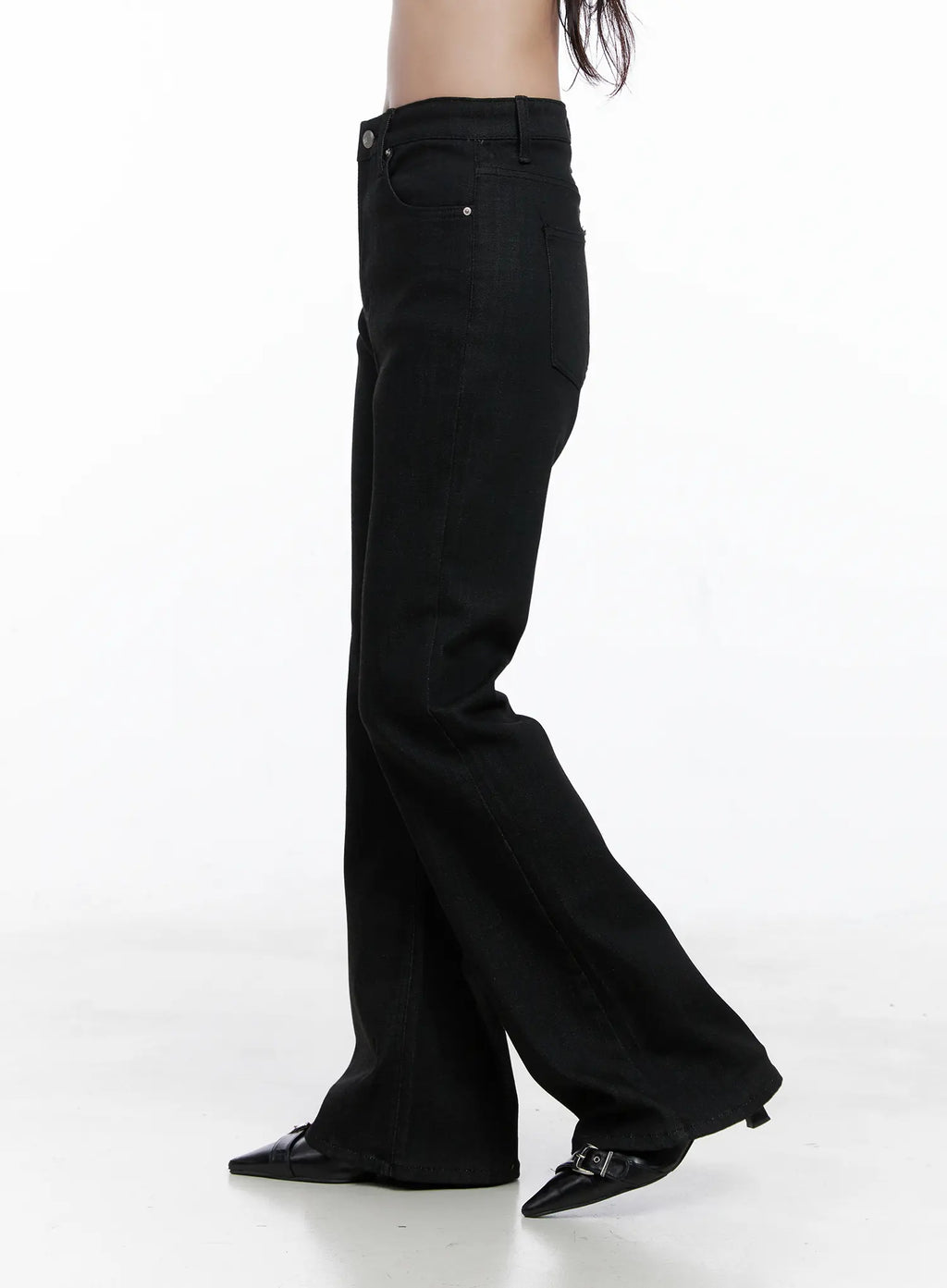 Elli High Waist Slim Fit Bootcut Jeans CS523