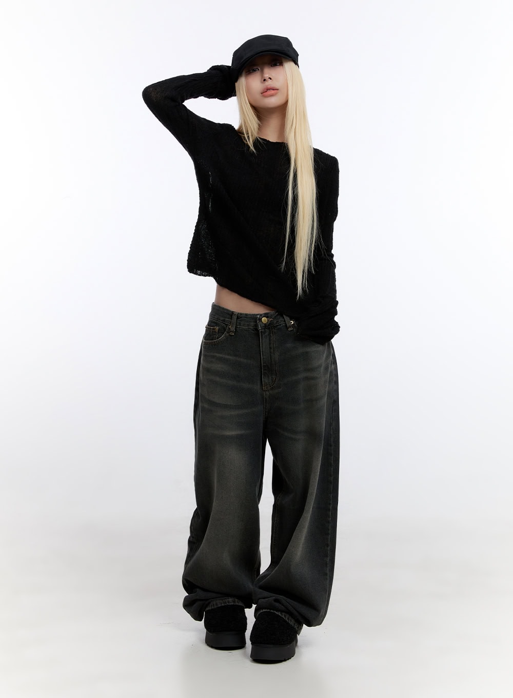 Flora ComfortBliss Wide Leg Jeans CO422