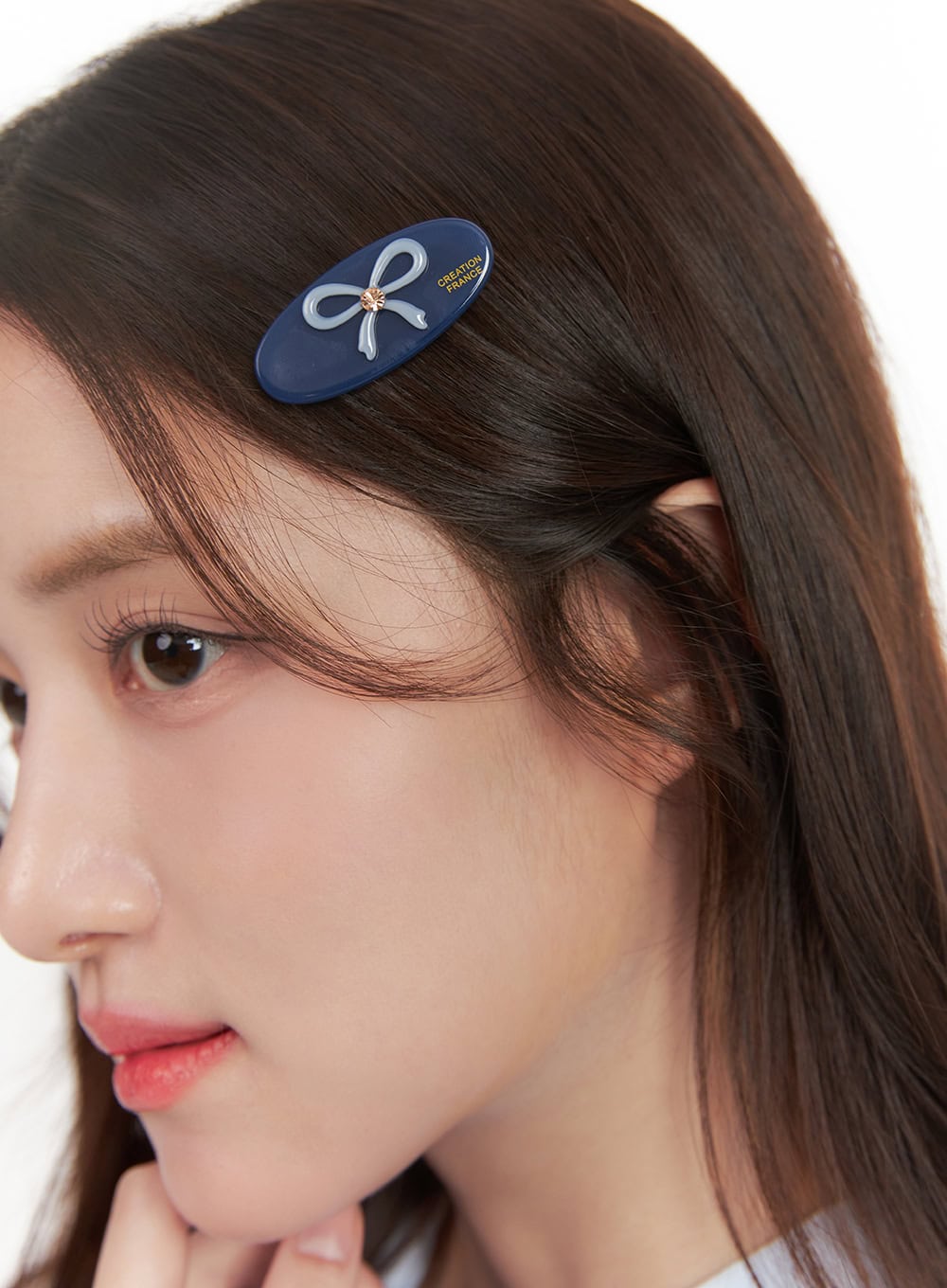 Oval Ribbon Hairpin CJ515
