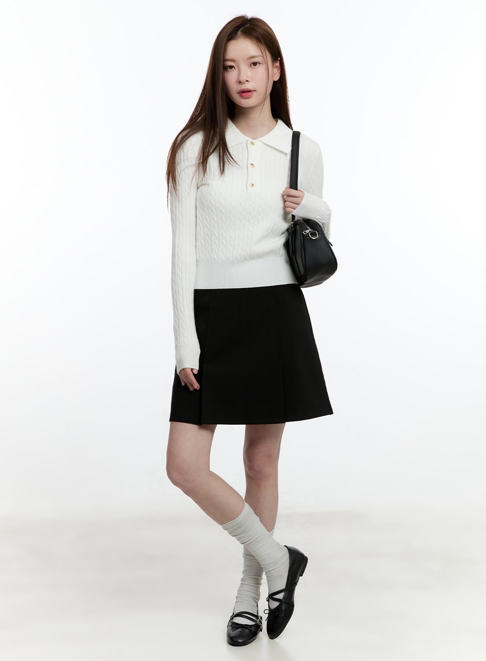 Essential Solid Mini Skirt CM521