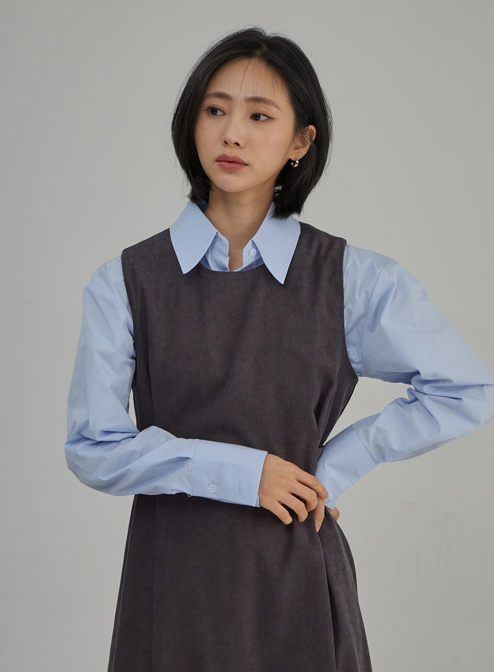 Light Color Button Shirt OJ305