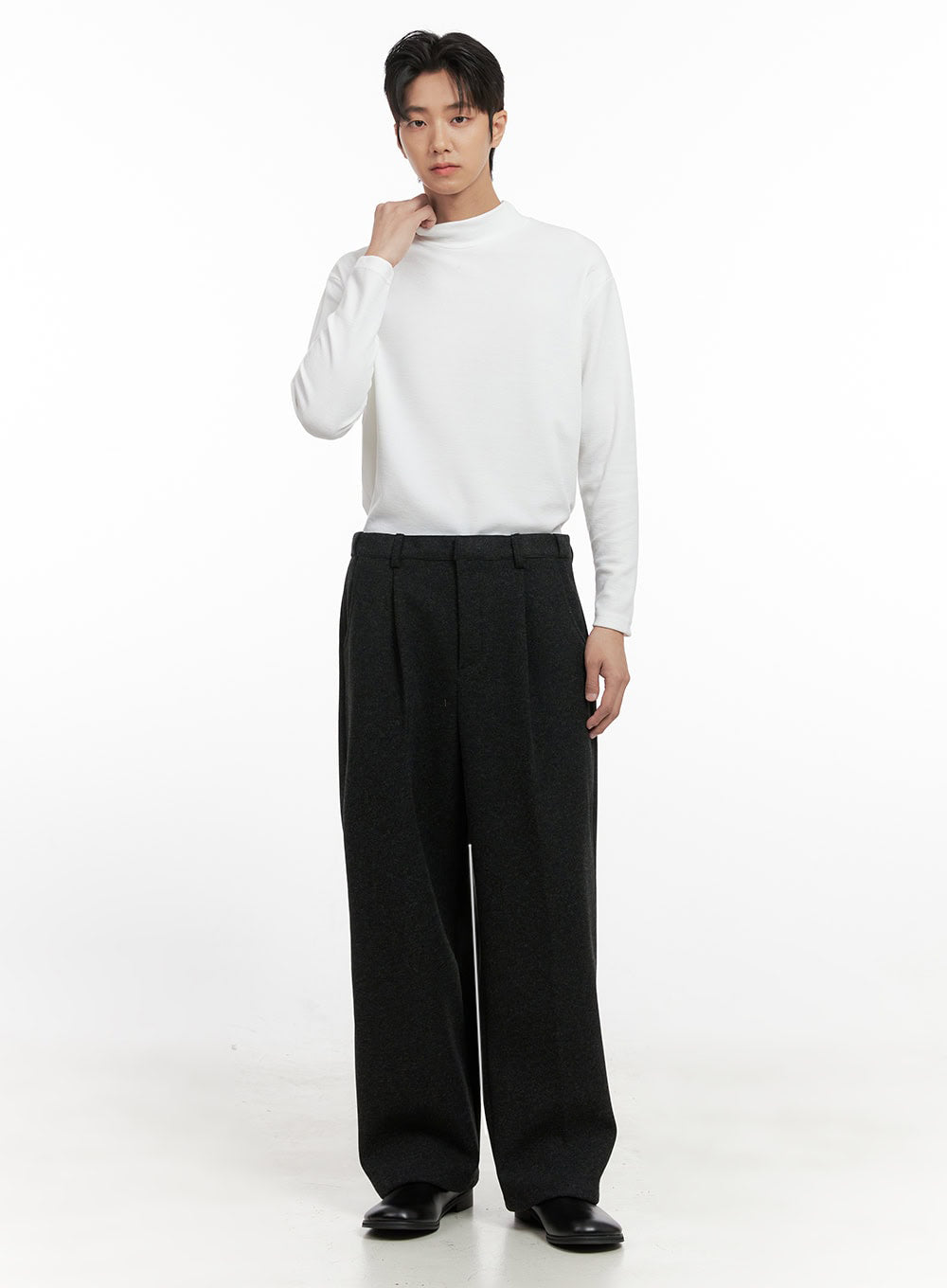 Men's Mock Neck Sweater ID406