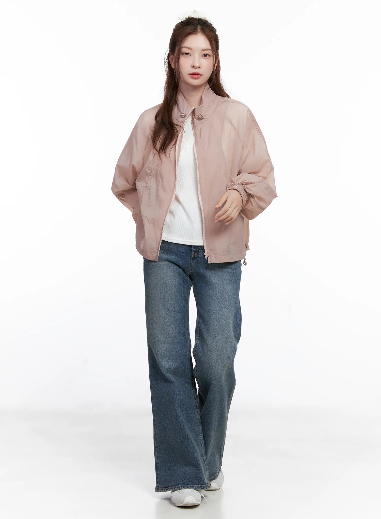 Lightweight Sheer Windbreaker Jacket CG520