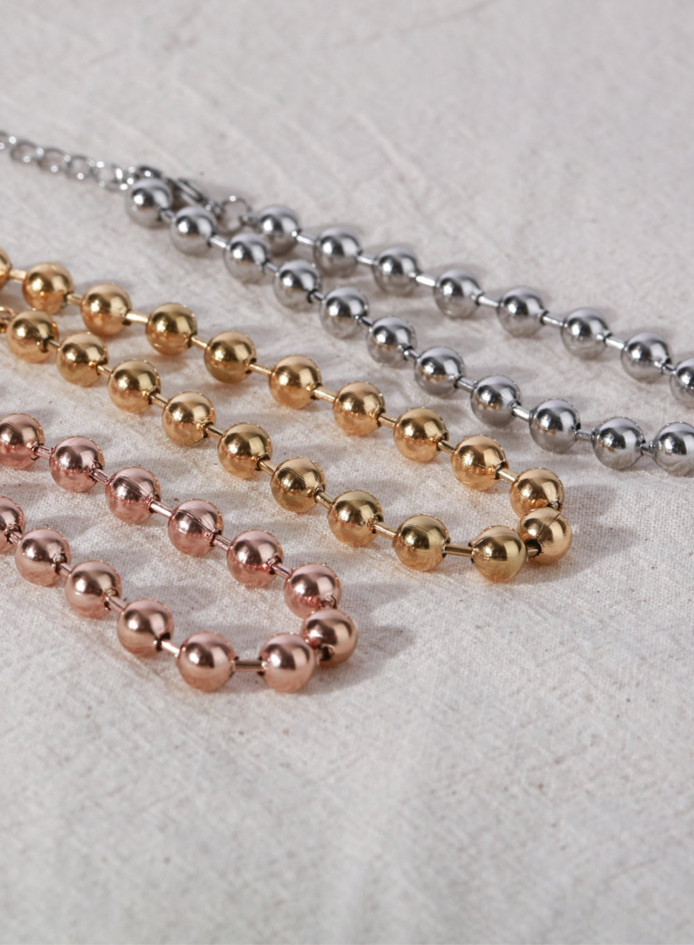 Bold Ball Chain Bracelet IL403