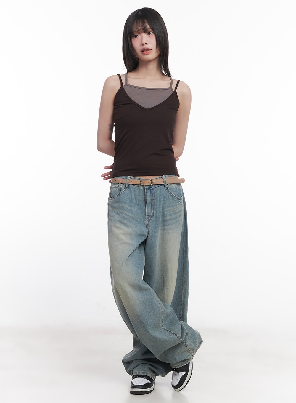 Layered Two-Tone Cami CU505