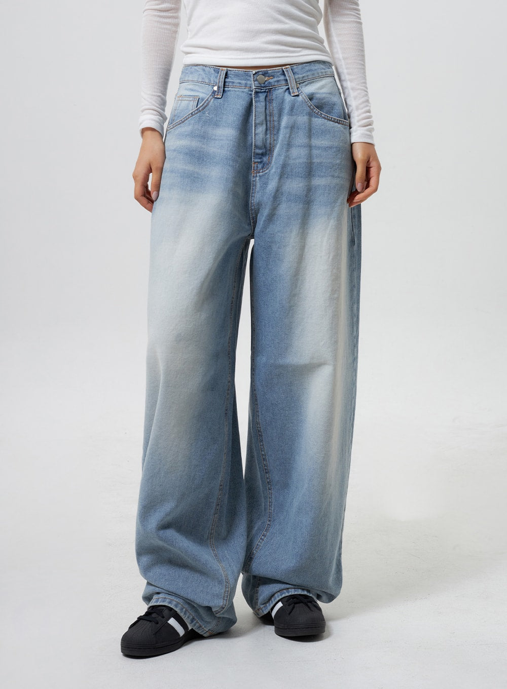 Low Rise Baggy Jeans CY324