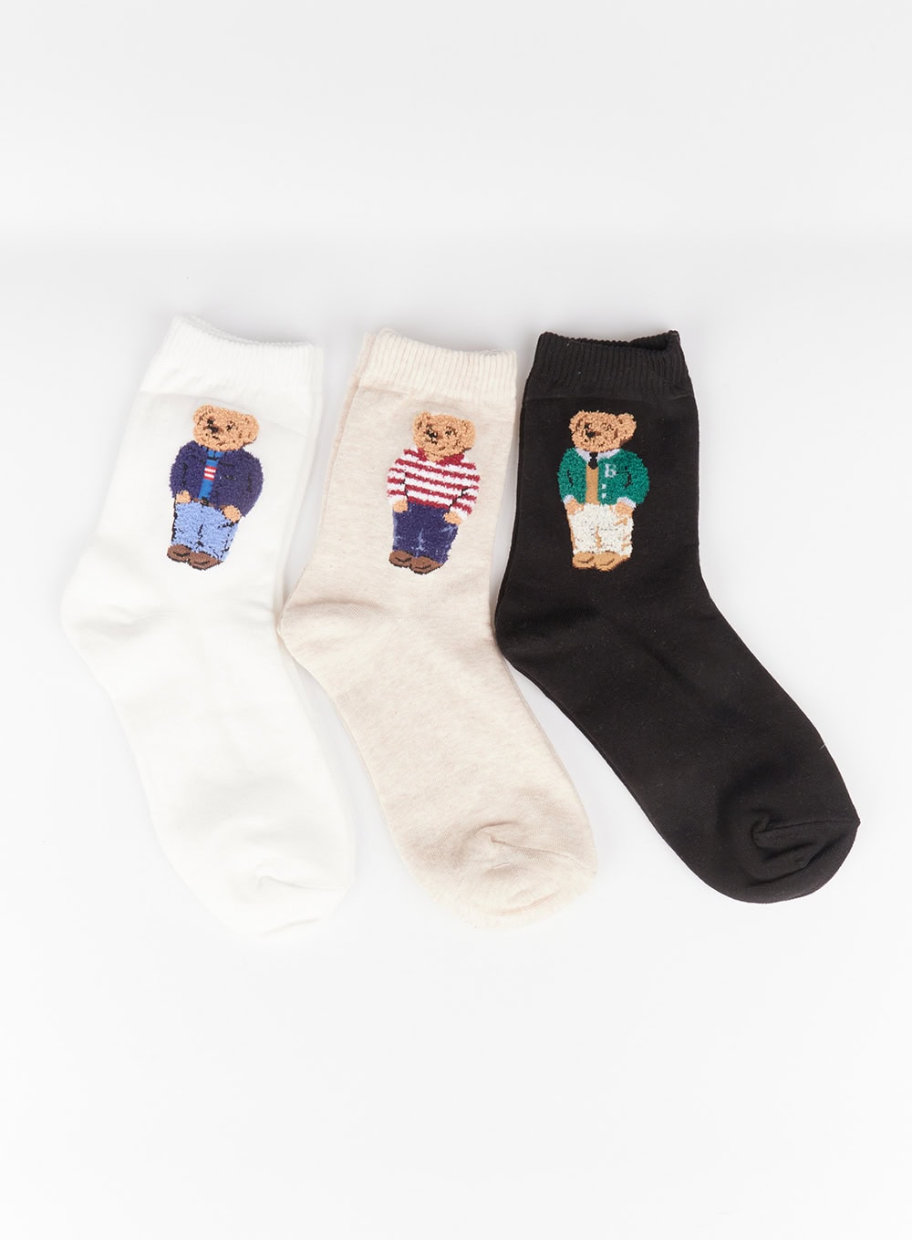 Cuddle Standing Bear Socks IM531