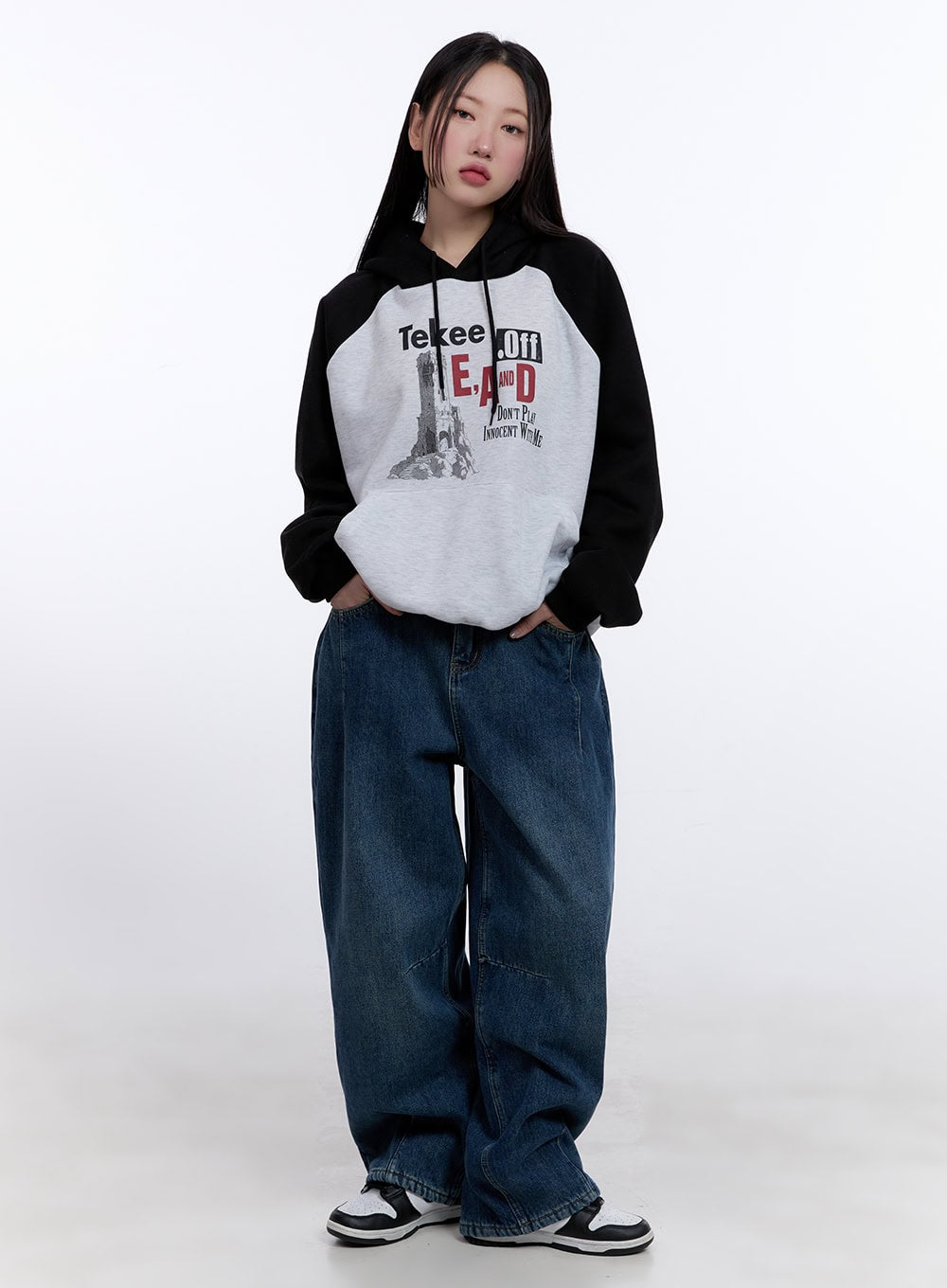 Casual Oversized Graphic Hoodie CJ513