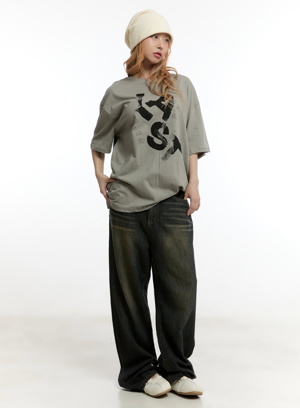 Oversized Graphic T-Shirt CY506