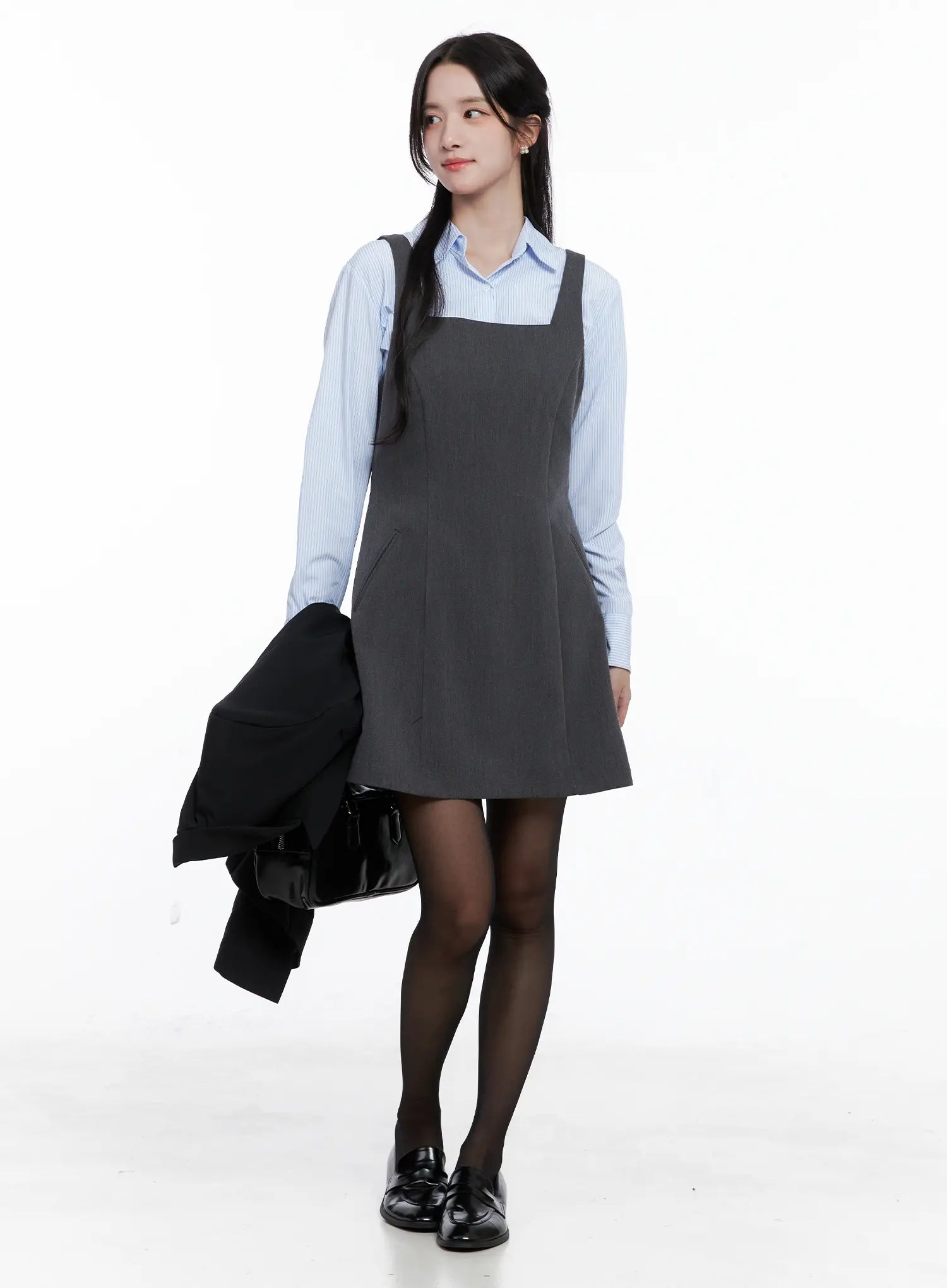 Classic Striped Button-Up Shirt CS519