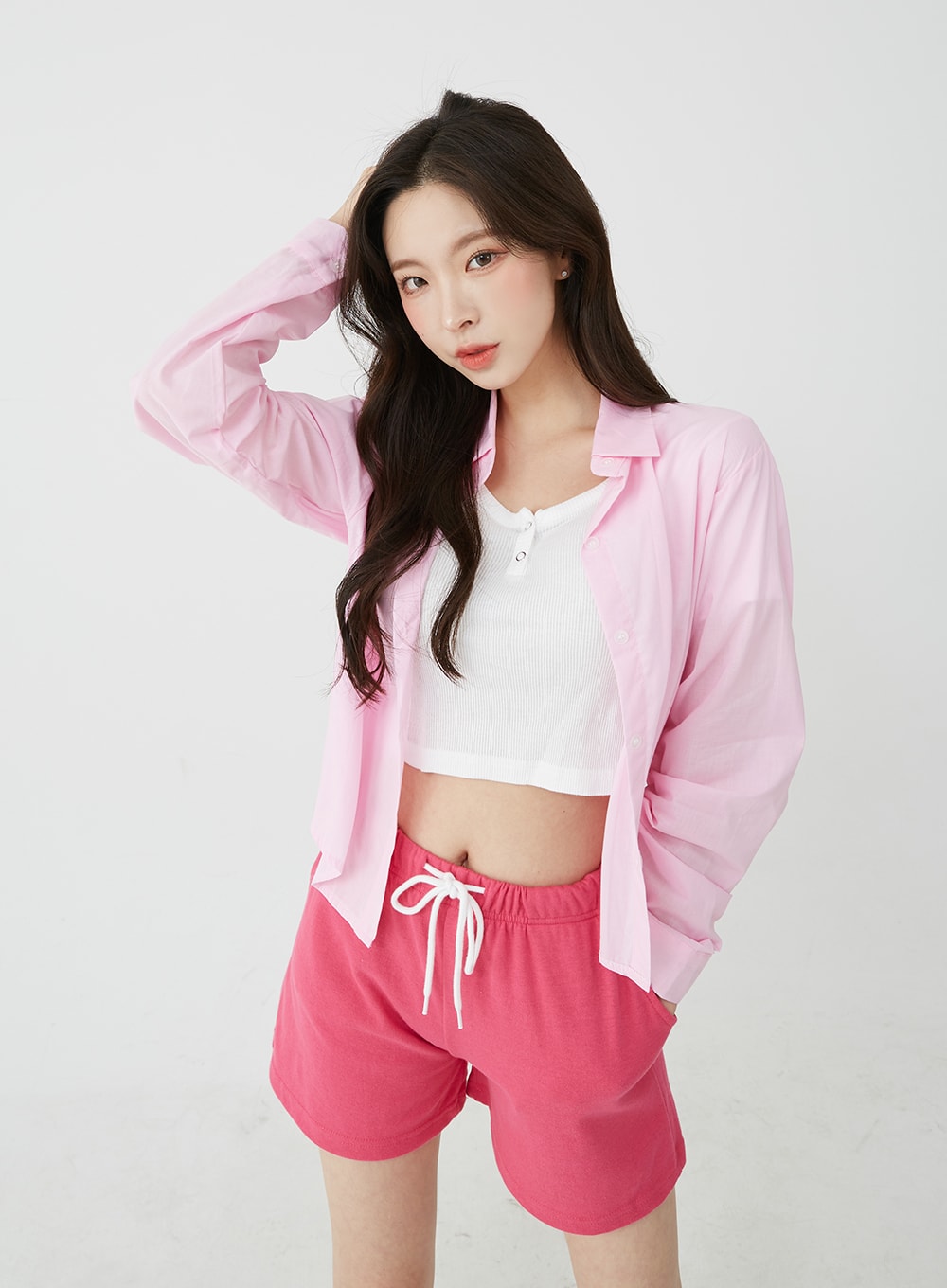 Everyday Summer Cropped Shirt BU1