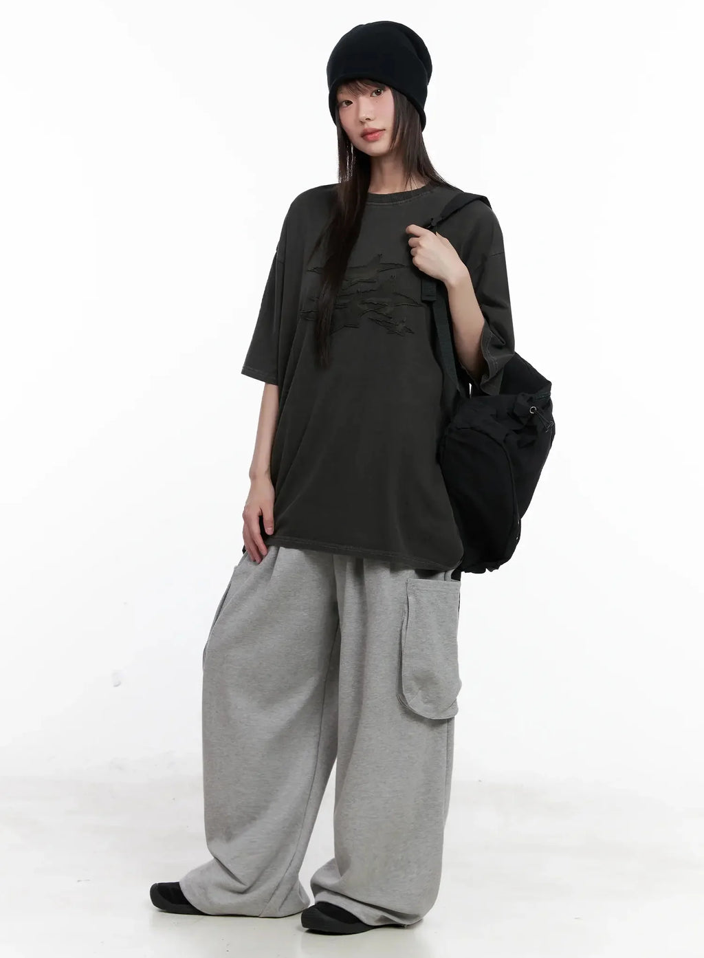 Charcoal Graphic T-Shirt IL531