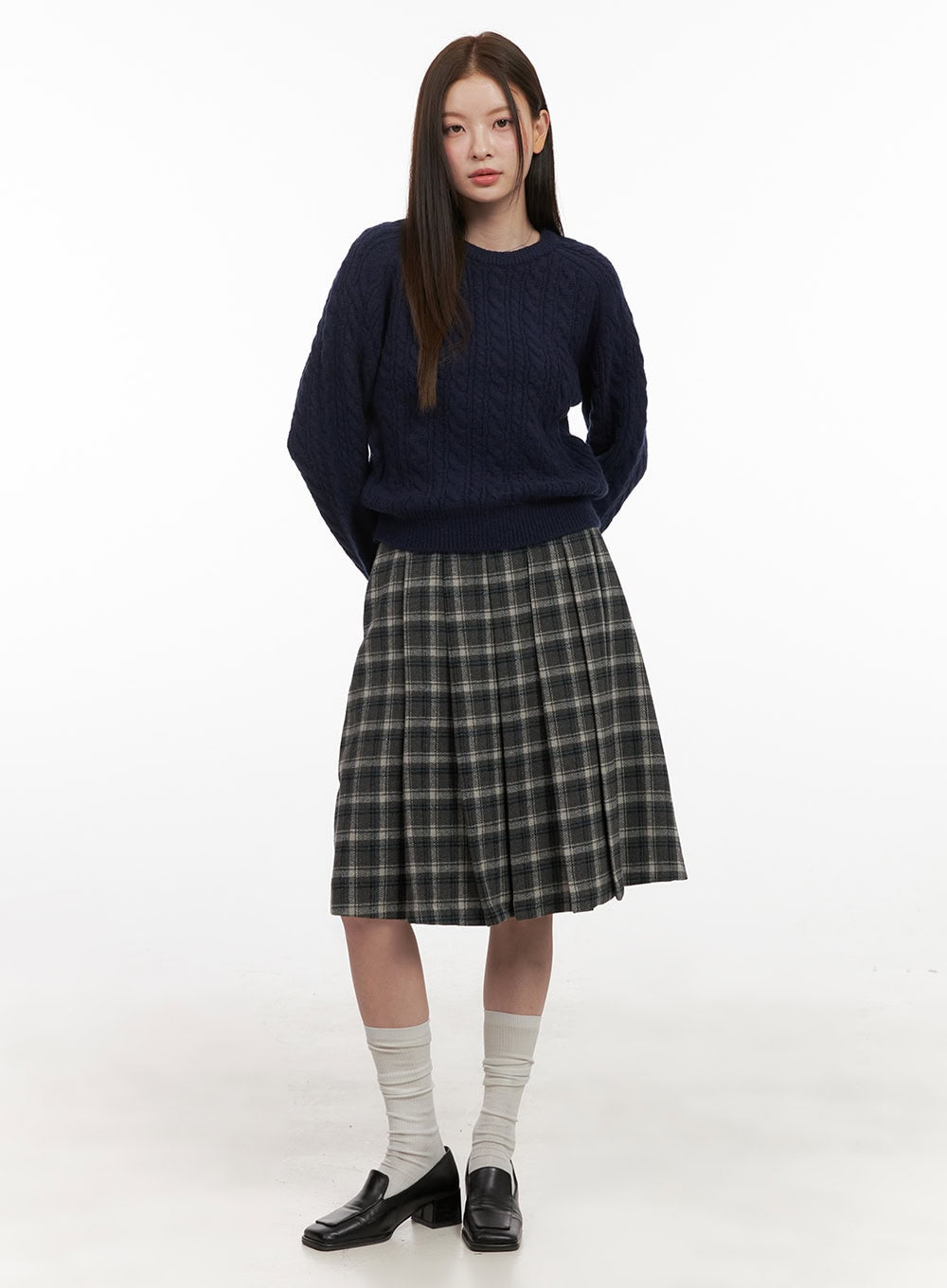 Cable Knit Essential Sweater OD412