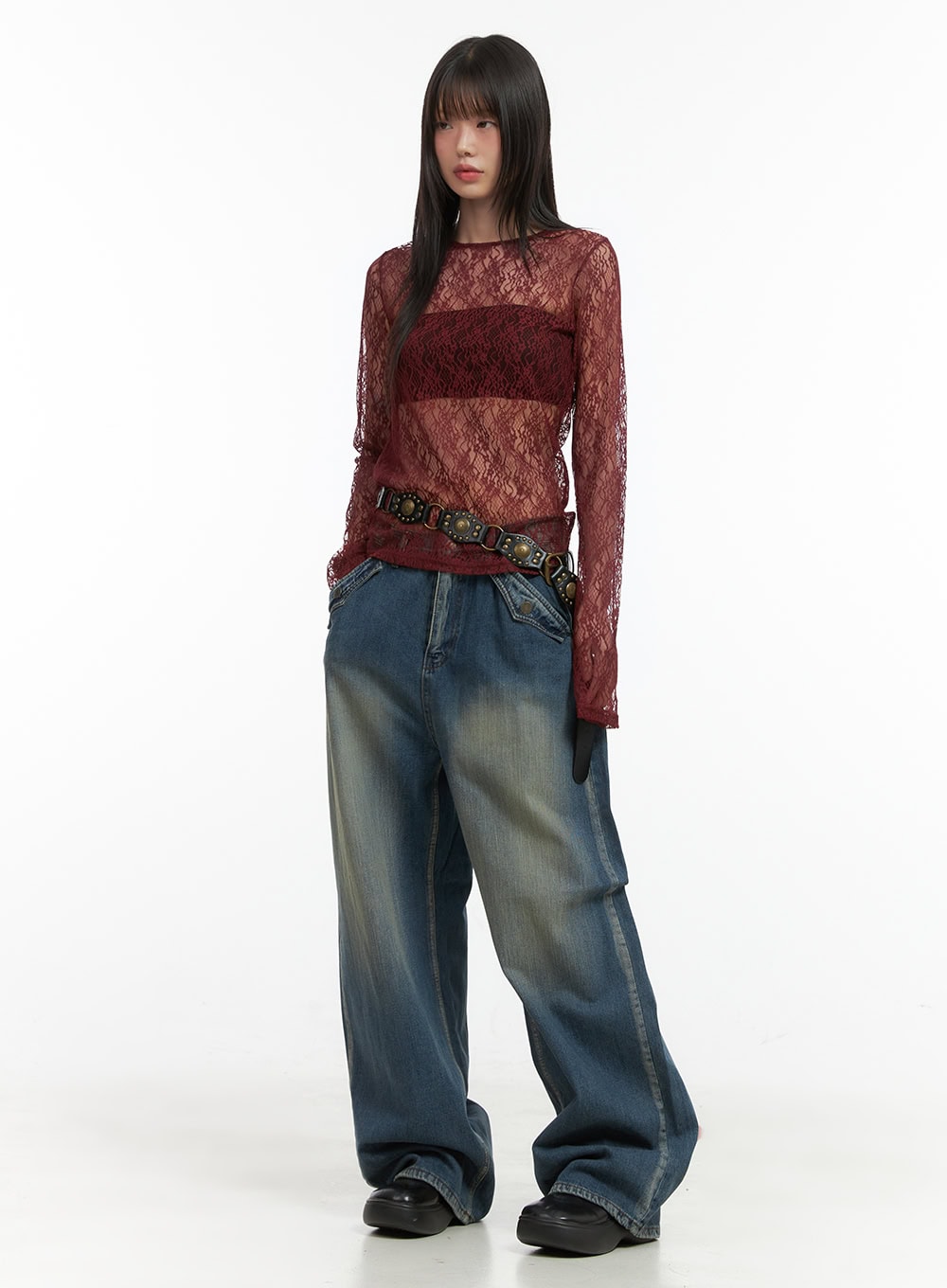 Daphe Pocket Detail Jeans CO410