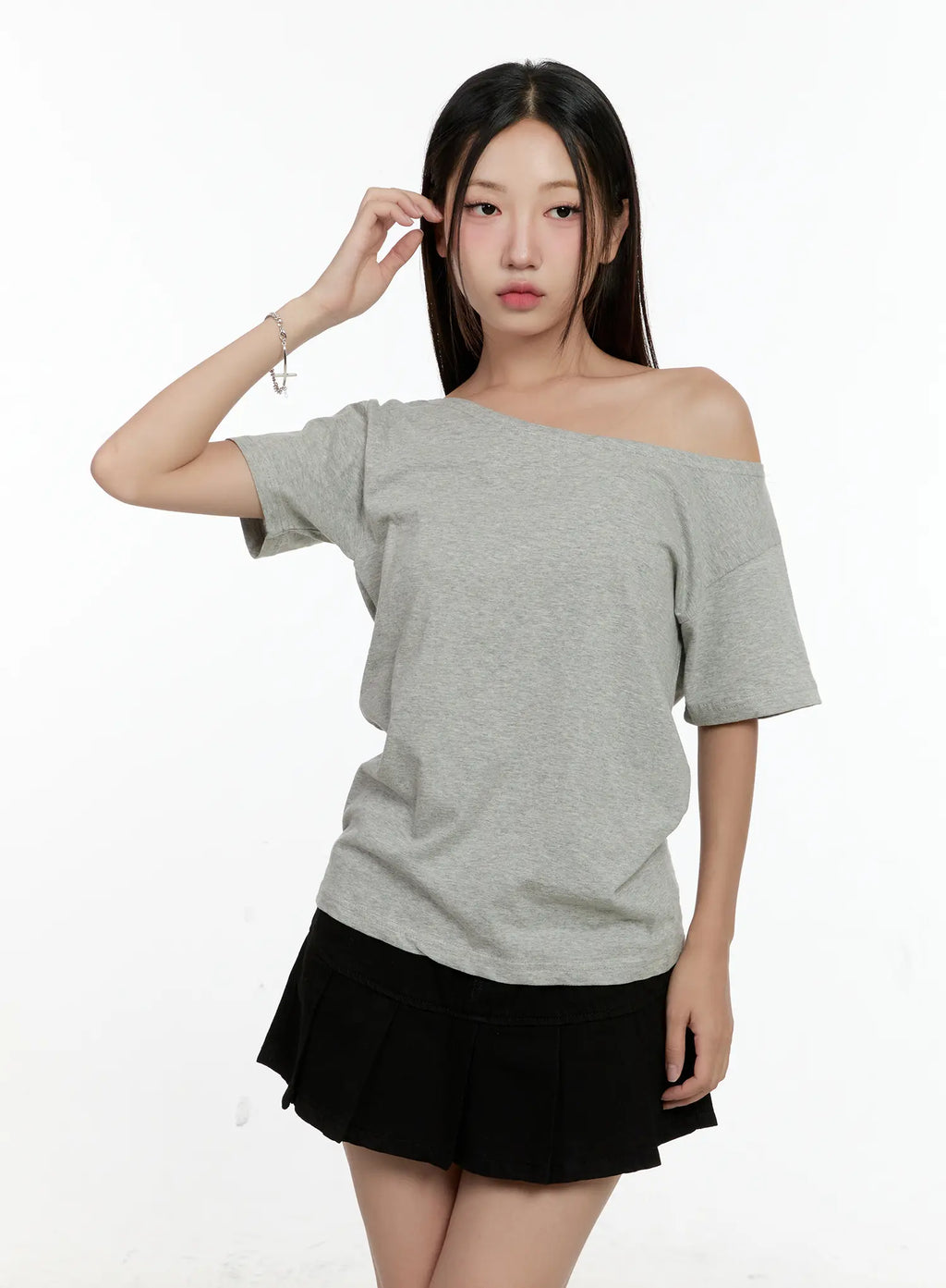 Casual Off-Shoulder Tee CG501