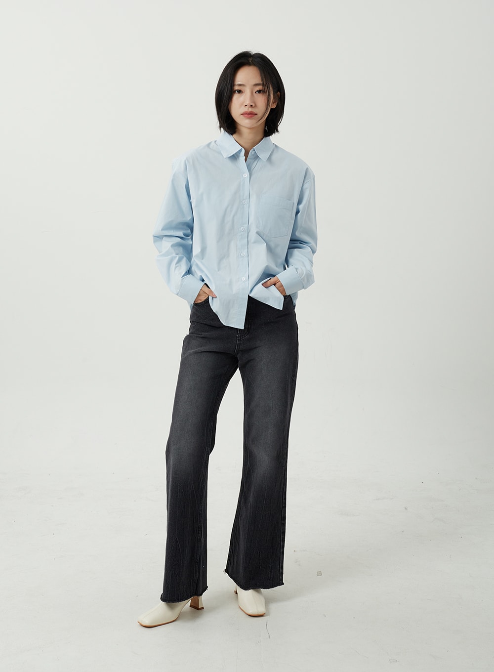 Oversized Basic Shirt OJ311