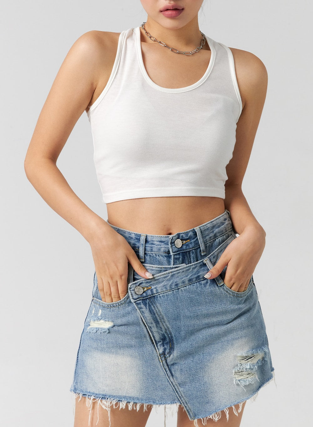 Cross Back Strap Top CG301